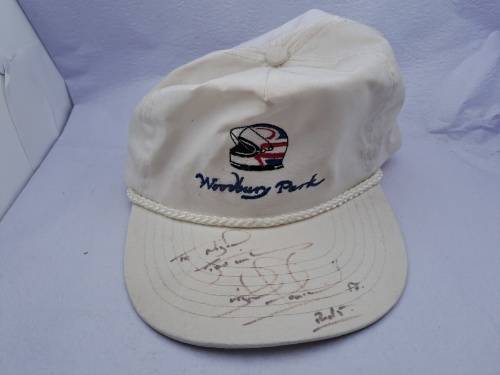 Signed by Nigel Mansell  woodbury park Beechfield Baseball Cap