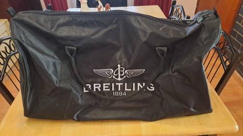 Unused Breitling 1984 Duffel Bag 70cm x 39cm x 40cm