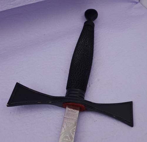 Antique/ Vintage Toye Kenning and Spencer ceremonial Masonic sword in scabbard 855mm