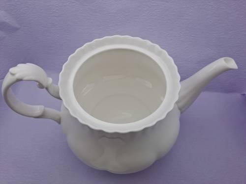Royal Albert REVERIE Teapot Bone China England (tiny nick on spout)