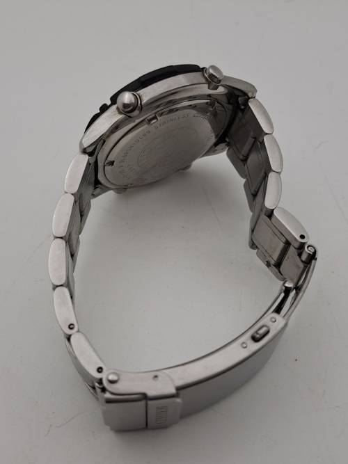 Pre-owned Citizen Promaster WR200 Alarm Chronograph Mens Quartz watch -Working