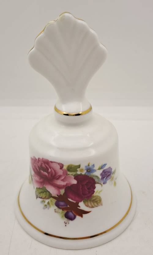 Vintage Penton English Bone China Bell 105x67mm