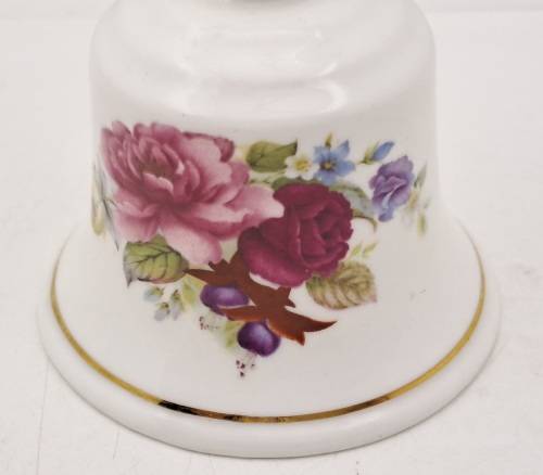 Vintage Penton English Bone China Bell 105x67mm