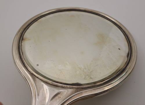 4 pc 1910 Hallmarked Sterling .925 Silver Vanity set by Samuel M.Levi-Berlingham