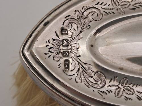 4 pc 1910 Hallmarked Sterling .925 Silver Vanity set by Samuel M.Levi-Berlingham