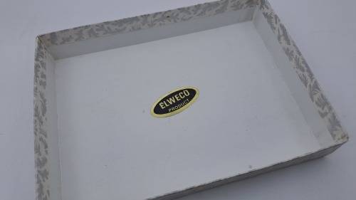 4 Vintage Silver Plated Napkin Rings in Box