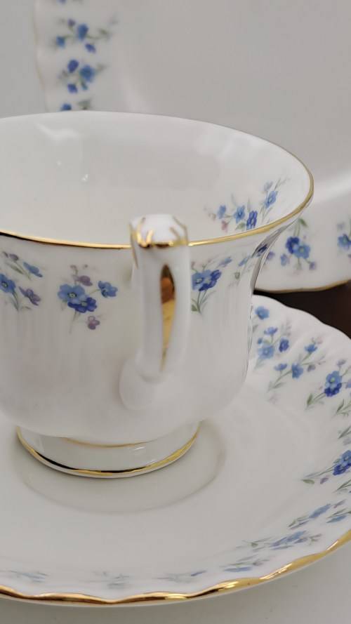 Vintage Royal Albert `Memory Lane` Bone China Trio - 12 available