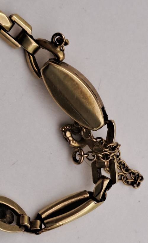 Vintage 1930`s Ladies H.Newman ROLEX 10kt GOLD manual wind watch -WORKING (crown is loose )