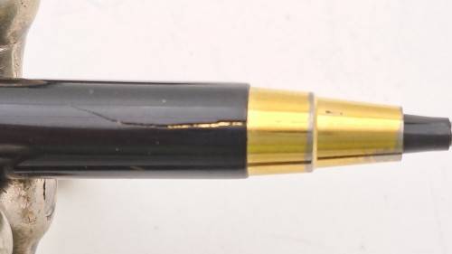 Pre-owned 3 Vintage Black and Gold Parkers Fountain Pen, 2 x Rollerballs Branded in Case