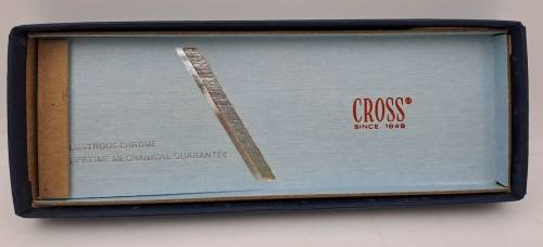 Pre-Owned Cross Lustrous Chrome Mechanical Pencil in box 0,9mm lead  - no Lead