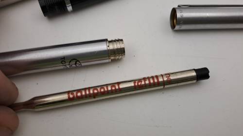 Pre-Owned Sheaffer Fountain Pen and Ball Point Pen (Branded) in Case
