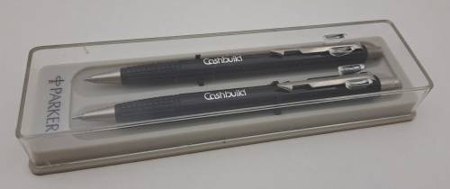 Parker ballpen and pencil set in case