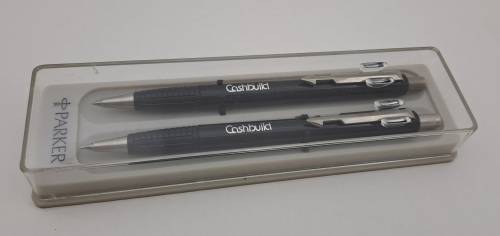 Parker ballpen and pencil set in case