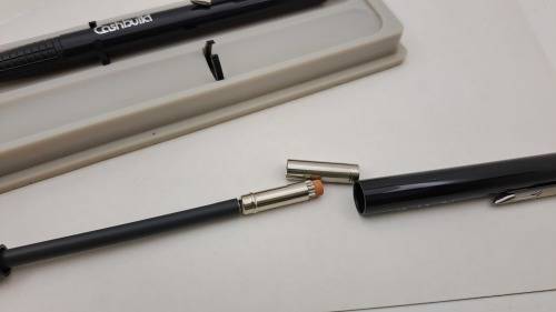 Parker ballpen and pencil set in case