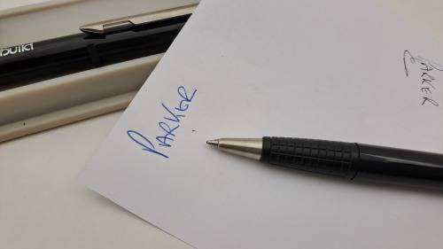 Parker ballpen and pencil set in case