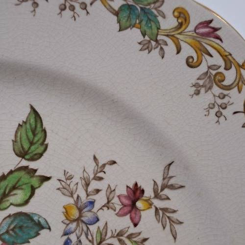 Vintage 1930`s Vintage Old Foley Plate -James Kent (Glaze have some Grazing due to age)