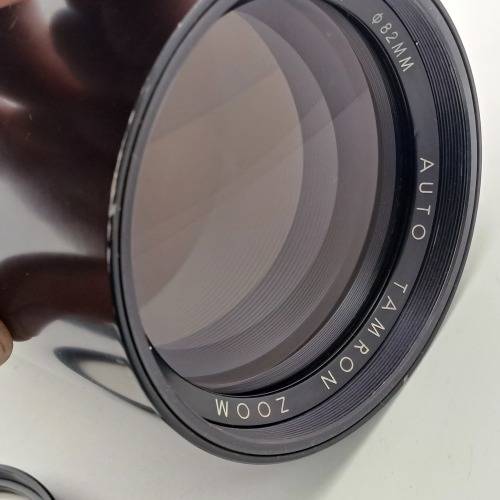 Auto Tamron Zoom 1:6.9 f200-500mm  No.699011 lens for Pentax II-in Case