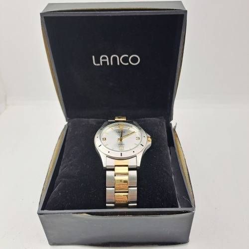 Pre-Owned Lanco 146-8445 AB Quartz Mens Watch - Working