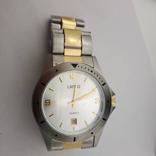 Pre-Owned Lanco 146-8445 AB Quartz Mens Watch - Working