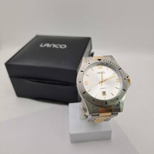 Pre-Owned Lanco 146-8445 AB Quartz Mens Watch - Working