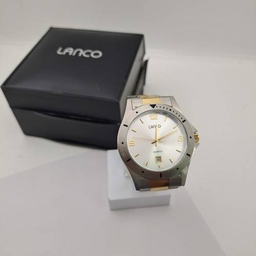 Pre-Owned Lanco 146-8445 AB Quartz Mens Watch - Working