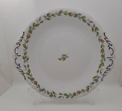Vintage Fine Bone China Paragon Cake Plate-By Appointment to Her Majesty The Queen