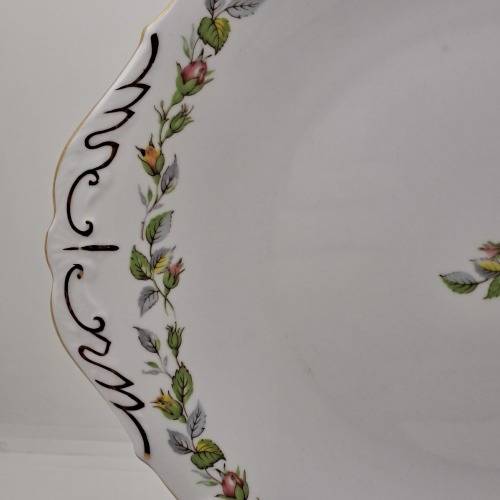 Vintage Fine Bone China Paragon Cake Plate-By Appointment to Her Majesty The Queen