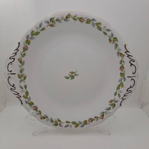 Vintage Fine Bone China Paragon Cake Plate-By Appointment to Her Majesty The Queen