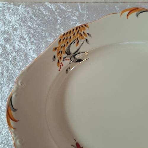 Large Vintage Burleigh Ware Meat Platter- England 428x343mm