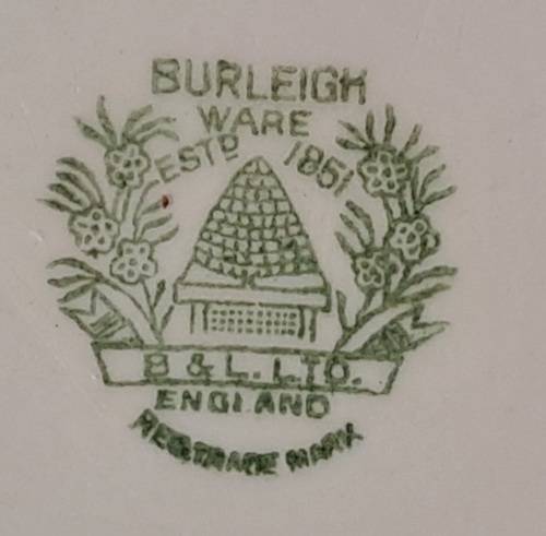 Large Vintage Burleigh Ware Meat Platter- England 428x343mm
