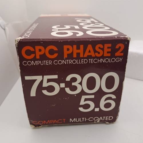 Auto Zoom CPC Phase 2 -75-300mm f5.6 Continuous Mackro Lens  Universal