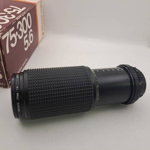Auto Zoom CPC Phase 2 -75-300mm f5.6 Continuous Mackro Lens  Universal