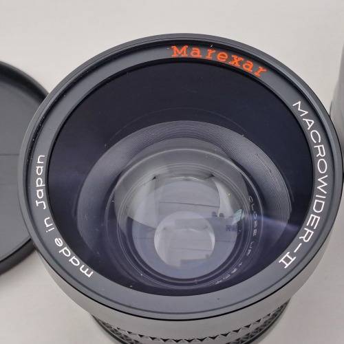 Vintage Japanese Marexar Macrowider-II SER-VII 55mm Lens in Case with Cap