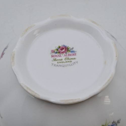 Vintage Royal Albert TRANQUILLITY Bone China Sugar Bowl 62x115mm