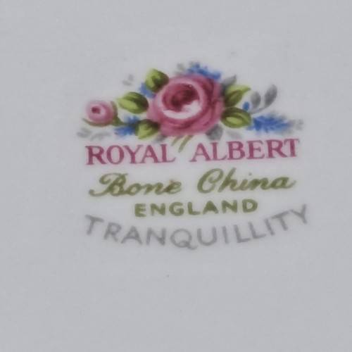 Vintage Royal Albert TRANQUILLITY Bone China Sugar Bowl 62x115mm