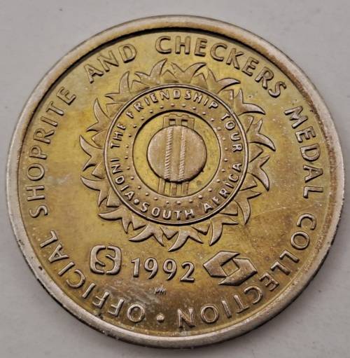 1992 Jonty Rhodes Official Shoprite and Checkers Medal Collection