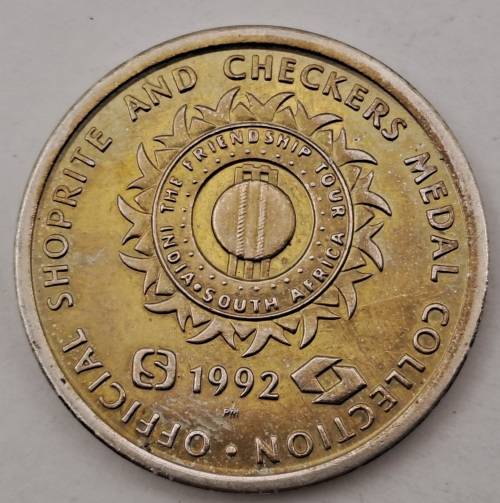 1992 Jonty Rhodes Official Shoprite and Checkers Medal Collection