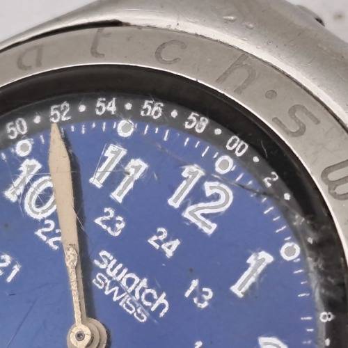 1993 Pre-owned Swiss Swatch Irony Mens Watch -working