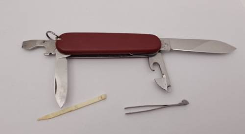 Vintage Victorinox Officier Swiss Army knife  with Toothpick & Tweezer
