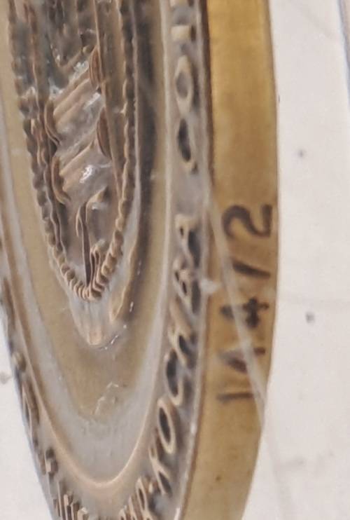 1965-1966 Israel Medal - Israel Historical Cities Coin of Jerusalem- in Perspex Mould -