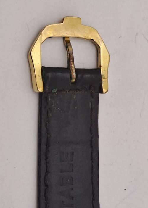 Pre-owned Vintage Mens Raymond Weil 9140 18kt Gold Plated Quartz watch - working