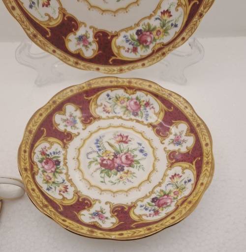 Vintage Royal Albert Lady Hamilton trio Bone China -England - (3 Available) excellent condition