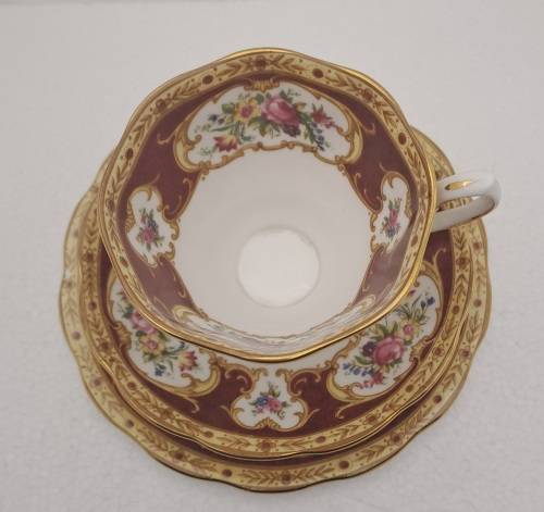 Vintage Royal Albert Lady Hamilton trio Bone China -England - (3 Available) excellent condition