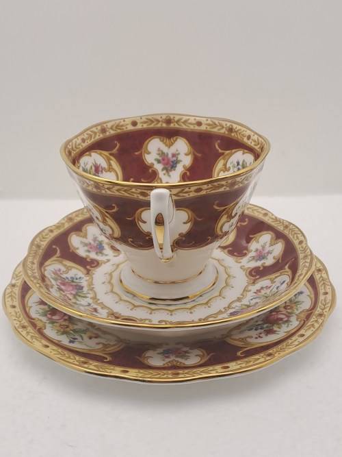 Vintage Royal Albert Lady Hamilton trio Bone China -England - (3 Available) excellent condition