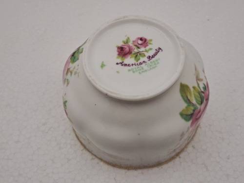 Vintage Royal Albert `American Beauty` small Sugar Bowl- Bone China -England -