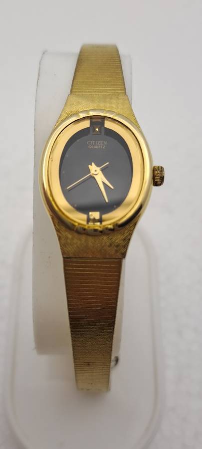 Pre-Owned Vintage Ladies Citizen Quartz Watch 6031-KO4867 with original strap -Working