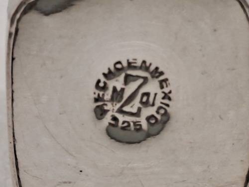 Vintage .925 Sterling Silver Hecho en Mexico Perfume Bottle