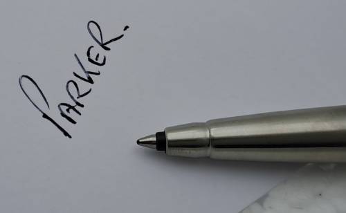 Parker Vector Rollerball Pen - Branded - Ink still ok -Green