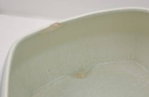 Antique 1920`s Victorian Delft Blauw Trinket Box -Holland-(2 CHIPS)