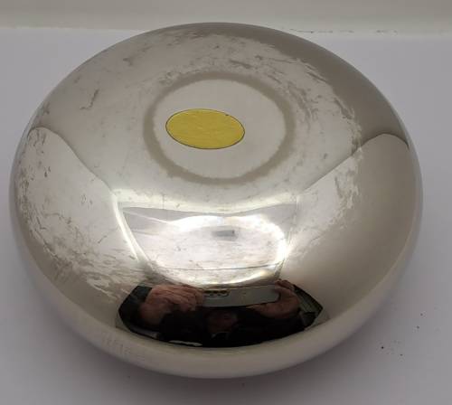 Vintage Silver plated Trinket box -5,5cm x 12cm